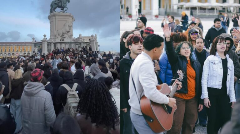 centenas-de-jovens-se-reunem-para-adorar-em-praca-de-portugal:-“fome-pela-presenca”