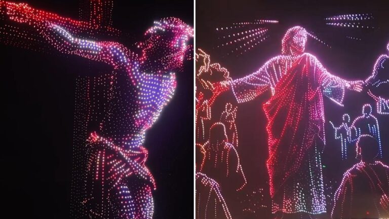 10-mil-drones-narram-morte-e-ressurreicao-de-jesus-no-ceu-dos-eua