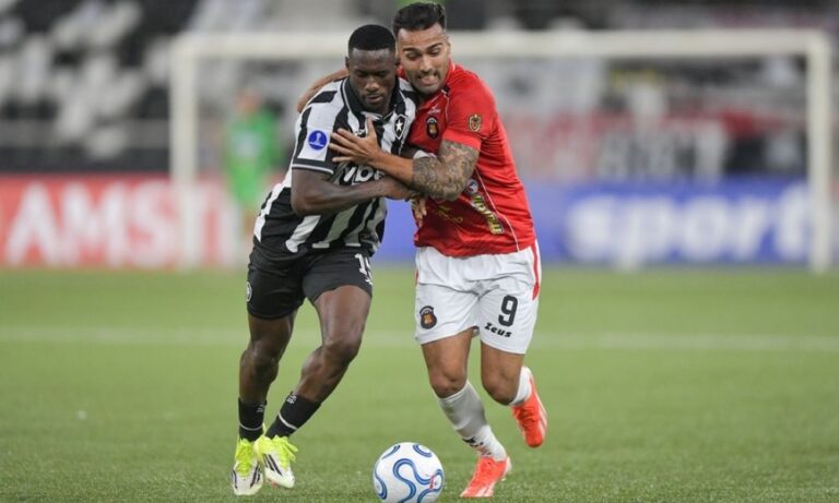botafogo-estreia-na-sul-americana-com-empate-em-1-a-1com-caracas