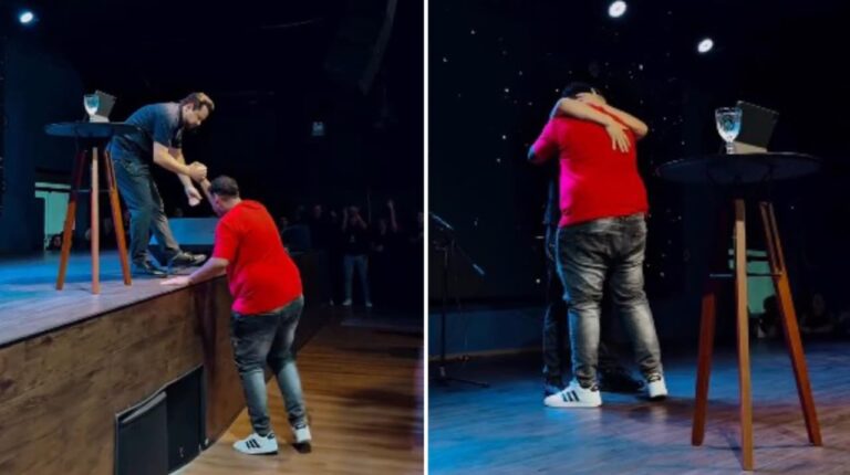 homem-corre-para-aceitar-jesus-no-altar-e-emociona-igreja:-“escolho-viver-em-cristo”