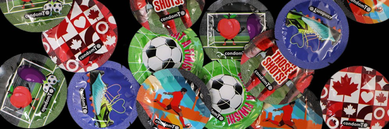 faca-‘gols’-com-seguranca:-canada-oferece-preservativos-tematicos-da-copa-do-mundo